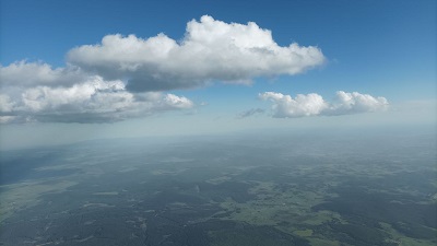 fin vol millau nuage