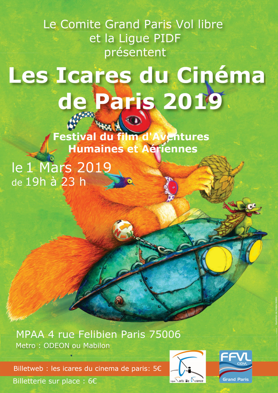 Affiche Icare Paris 2019